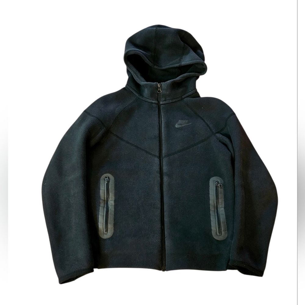 Boy's Nike Tech Fleece Zip Black M